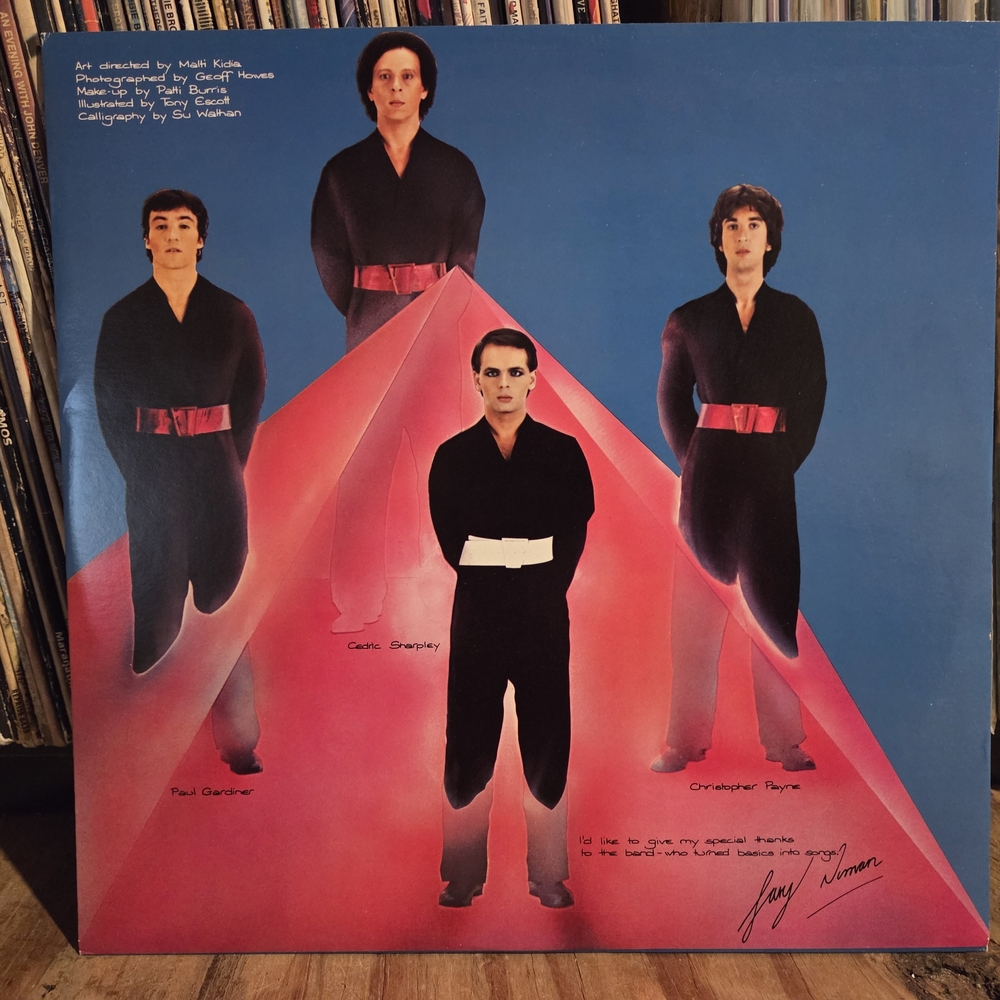 Gary numan rare atco vintage pleasure principle - Picture 3 of 5